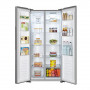 Холодильник Side by Side Gorenje NRS81714SI серый