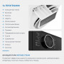 Стиральная машина с сушкой Zugel ZWDF10712I Inverter Steam DD, белая