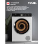 Сушильная машина Vestel TDH8112T1W