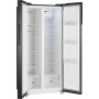 Отдельностоящий холодильник с инвертором Weissgauff WSBS 500 Inverter NoFrost Black Glass