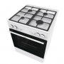 Электрическая плита Gorenje GK6A40WFFM белый