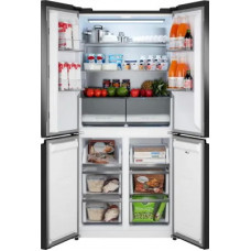 Многокамерный холодильник Weissgauff WCD 450 Rock Glass NoFrost Inverter