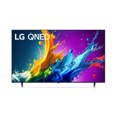 43" (108 см) LED-телевизор LG 43QNED80T6A черный