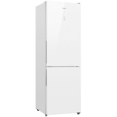 Двухкамерный холодильник Weissgauff WRK 1850 D Full NoFrost White Glass