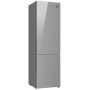 Двухкамерный холодильник Weissgauff WRK 2000 D Full NoFrost Inverter Grey Glass