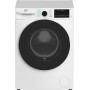 Стирально-сушильная машина Beko B3DFR57H22W белый