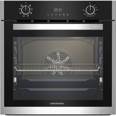 Электрический духовой шкаф Grundig GEBM19300BC, нержавеющая сталь/черный