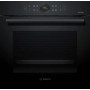 Встраиваемый электрический духовой шкаф Bosch HBG855TC0, черный