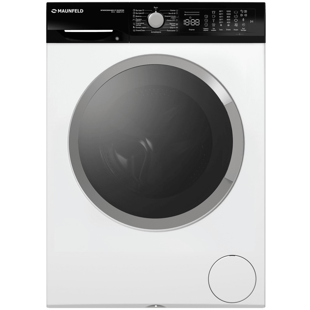 Стиральная машина Maunfeld MFWM128WH400 ST INVERTER