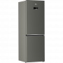 Двухкамерный холодильник Beko B3R0CNK362HG серебристый