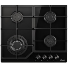 Газовая варочная панель Monsher MGG 63 Noir