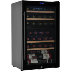 Винный шкаф Zugel ZCWF331DB черный
