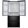 Многокамерный холодильник Meferi MFR83BLACK IX TOTAL NO FROST FRENCH DOOR COMFORT