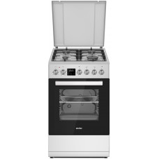 Комбинированная плита Simfer F56MG45025 серая эмаль