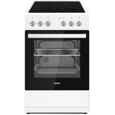Электроплита Simfer F55VW14025 белая эмаль
