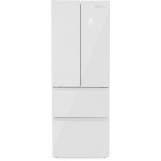 Многокамерный холодильник Zugel ZRFD361W, белое стекло