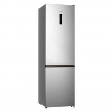 Холодильник с морозильником Gorenje NRK620161X4I серебристый