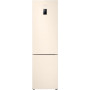 Холодильник с морозильником Samsung RB37A5200EL/WT бежевый