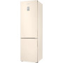 Холодильник с морозильником Samsung RB37A5470EL/WT бежевый