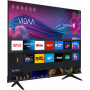 50" (127 см) Телевизор LED Hisense 50A6BG черный