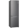 Холодильник с морозильником LG GW-B459SLCM графит