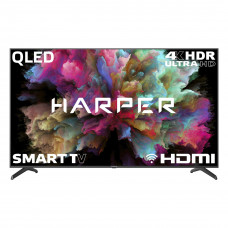75" (189 см) Телевизор Harper 75Q850TS черный