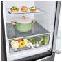Двухкамерный холодильник LG GA-B 509 SLCL графитовый
