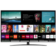 55" (140 см) Телевизор LED LG 55UQ81006LB черный