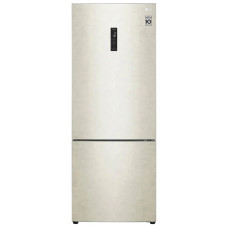 Двухкамерный холодильник LG GC-B569PECM бежевый