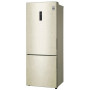 Двухкамерный холодильник LG GC-B569PECM бежевый