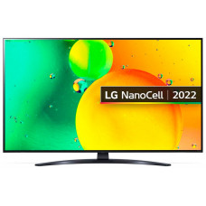 4K NanoCell телевизор LG 50NANO766QA.ARUB Smart NanoCell синяя сажа