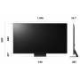 65" (163 см) Телевизор LED LG 65UR91006LA черный