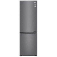 Холодильник с морозильником LG GC-B459SLCL серый