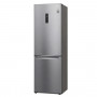 Холодильник с морозильником LG GA-B459SMQM серебристый