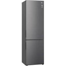Холодильник с морозильником LG GW-B509CLZM серый