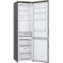 Холодильник с морозильником LG GW-B509CLZM серый