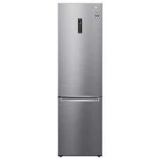 Холодильник с морозильником LG GC-B509SMSM стальной