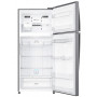 Холодильник с морозильником LG GN-F702HMHZ серебристый