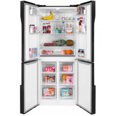 Холодильник многодверный MAUNFELD MFF182NFSBE черный