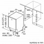 Встраиваемая посудомоечная машина Bosch SPV6YMX11E