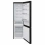  Холодильник с морозильником Korting KNFC 61868 GN черный