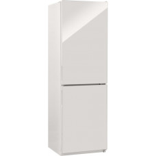 Холодильник полноразмерный с морозильником Nordfrost NRG 152 042 белое стекло