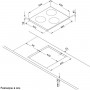 Индукционная варочная панель Korting HI 42031 B