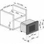 Встраиваемая микроволновая печь Kaiser EM 2545 AD черный