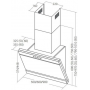 Вытяжка AKPO WK-4 Kastos eco 90, белое стекло