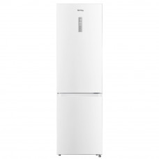 Холодильник с морозильником Korting KNFC 62029 W белый