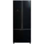 Двухкамерный холодильник Hitachi R-WB 562 PU9 GBK черное стекло