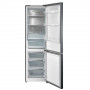 Холодильник с морозильником Korting KNFC 62029 X серебристый