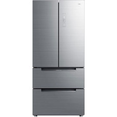 Многокамерный холодильник Midea MDRF631FGF23B, серебристое стекло