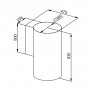 Кухонная вытяжка MAUNFELD Lee Wall (sensor) 39 белый